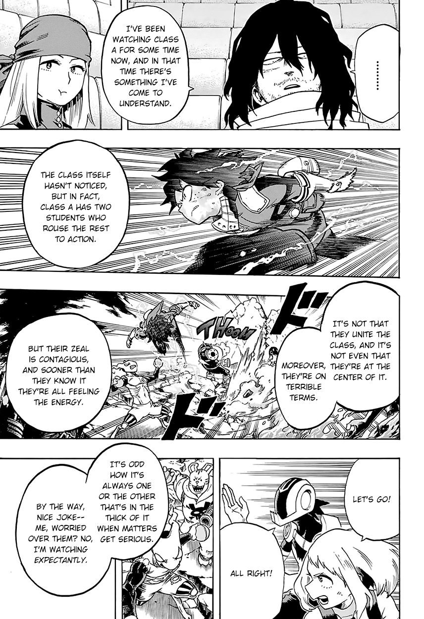 Boku no Hero Academia Chapter 106 page 22 - Chapter 106: Class 1-A