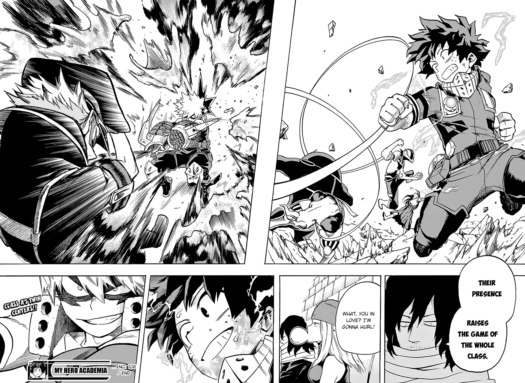 Boku no Hero Academia Chapter 106 page 23 - Chapter 106: Class 1-A