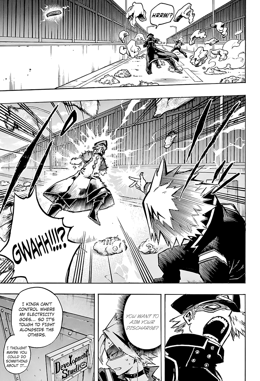 Boku no Hero Academia Chapter 107 page 12 - Chapter 107: Kaminari Denki Speaks His Mind