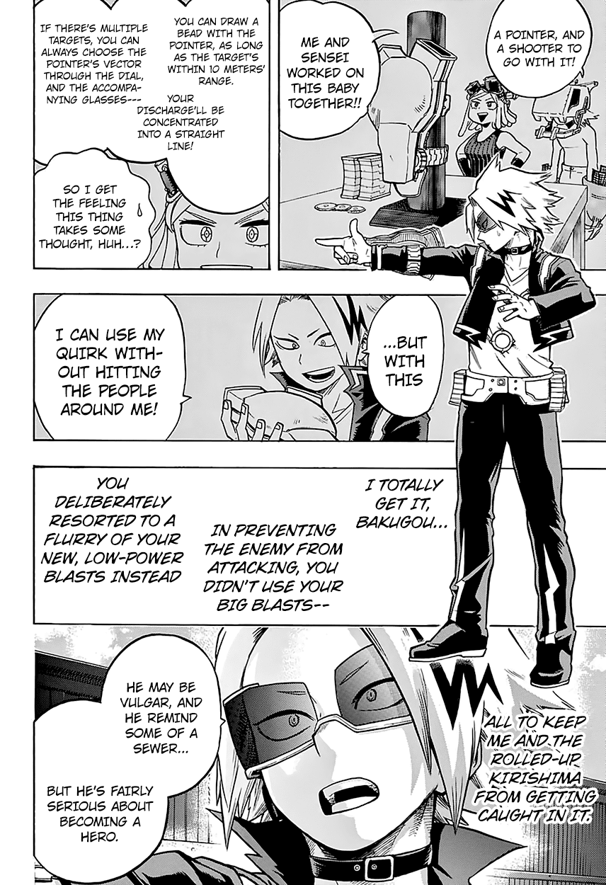 Boku no Hero Academia Chapter 107 page 13 - Chapter 107: Kaminari Denki Speaks His Mind