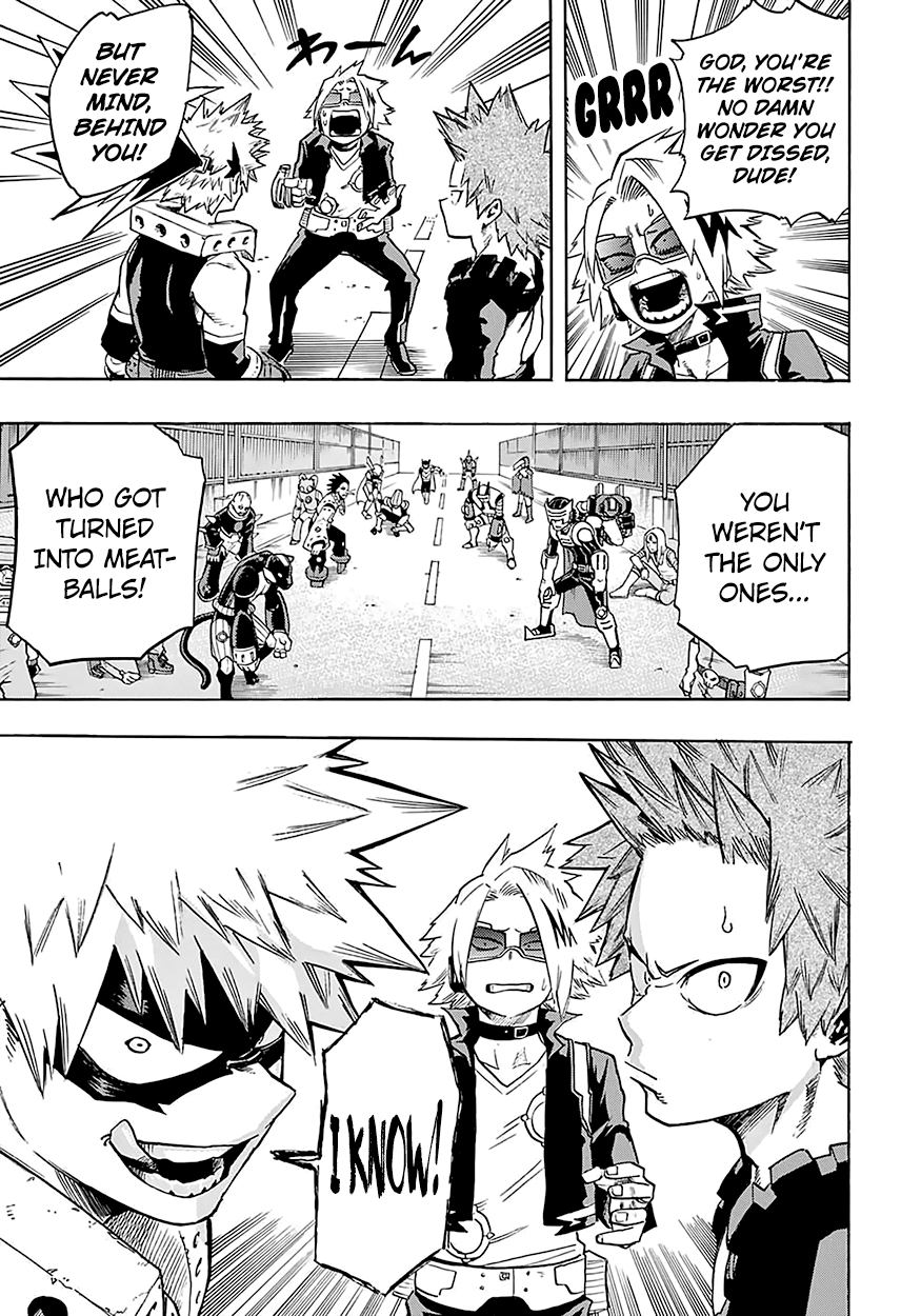 Boku no Hero Academia Chapter 107 page 16 - Chapter 107: Kaminari Denki Speaks His Mind