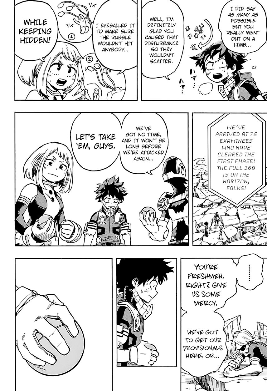 Boku no Hero Academia Chapter 107 page 19 - Chapter 107: Kaminari Denki Speaks His Mind