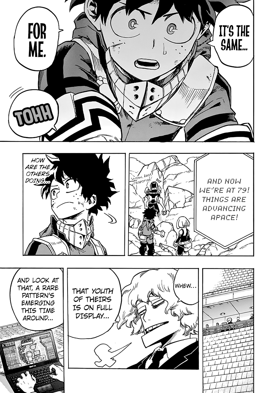 Boku no Hero Academia Chapter 107 page 20 - Chapter 107: Kaminari Denki Speaks His Mind