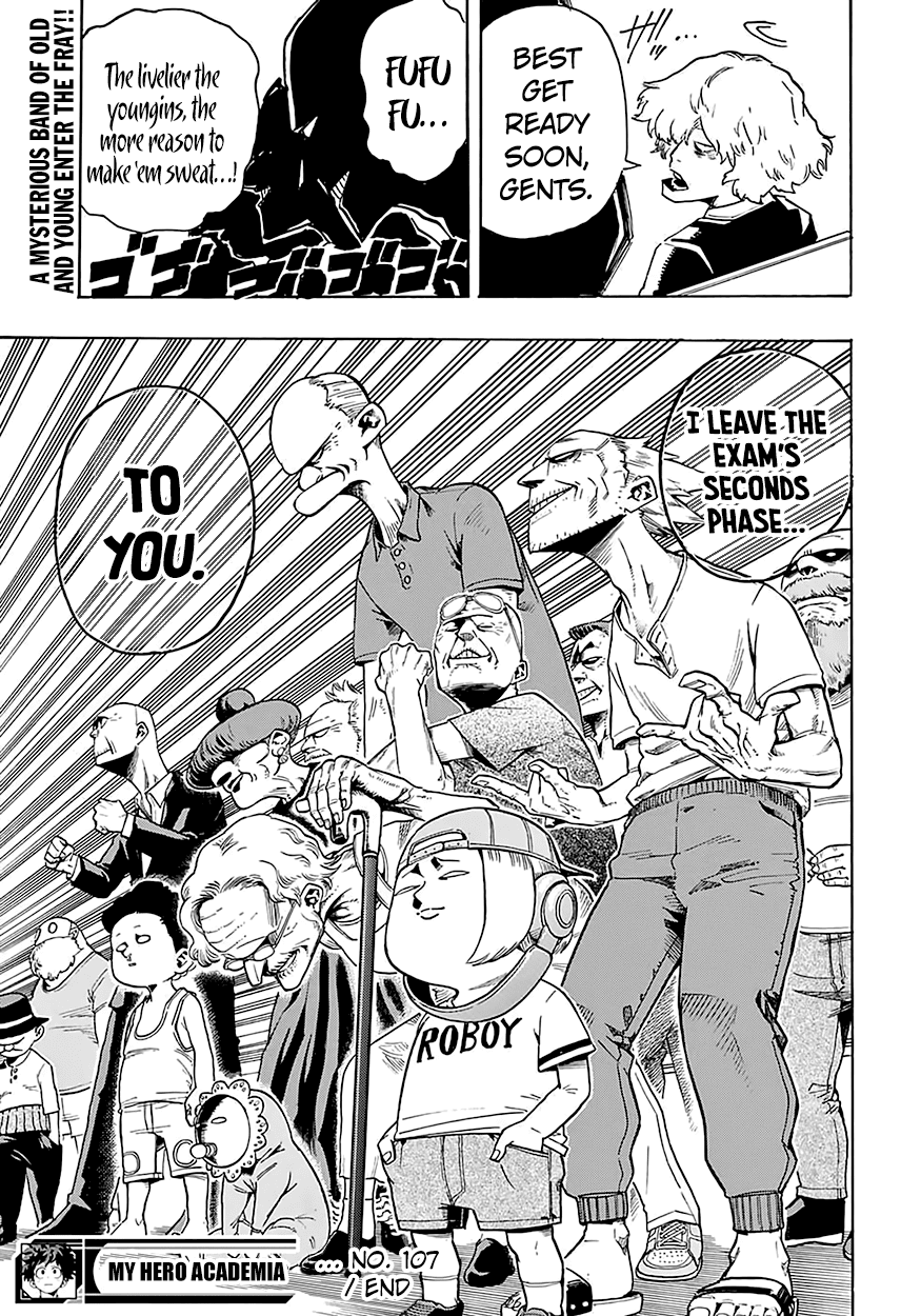 Boku no Hero Academia Chapter 107 page 22 - Chapter 107: Kaminari Denki Speaks His Mind