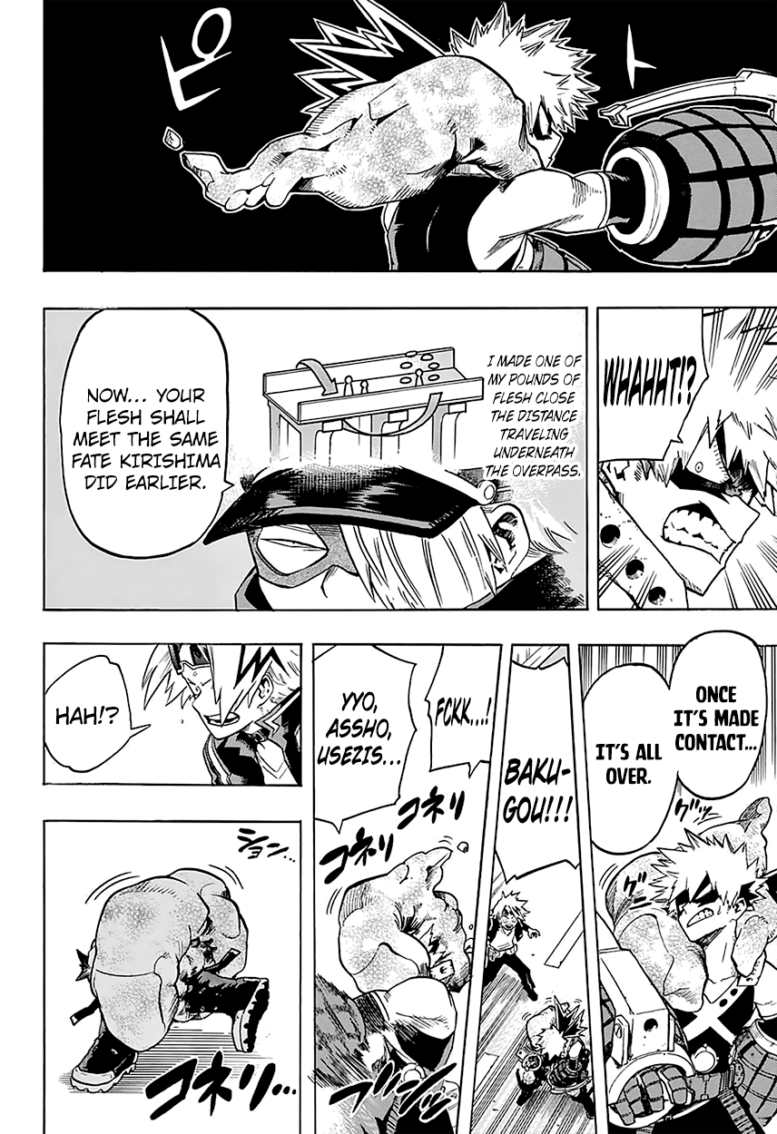 Boku no Hero Academia Chapter 107 page 7 - Chapter 107: Kaminari Denki Speaks His Mind