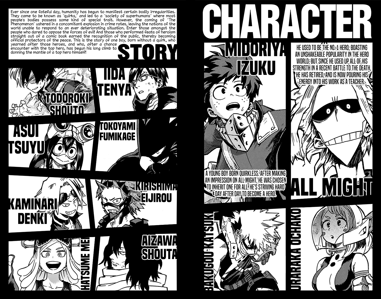 Boku no Hero Academia Chapter 108.5 page 4 - Chapter 108.5: Volume 12 Omake