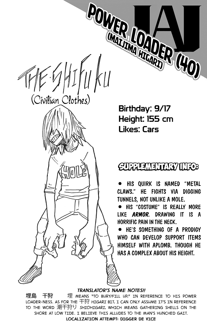 Boku no Hero Academia Chapter 108.5 page 7 - Chapter 108.5: Volume 12 Omake