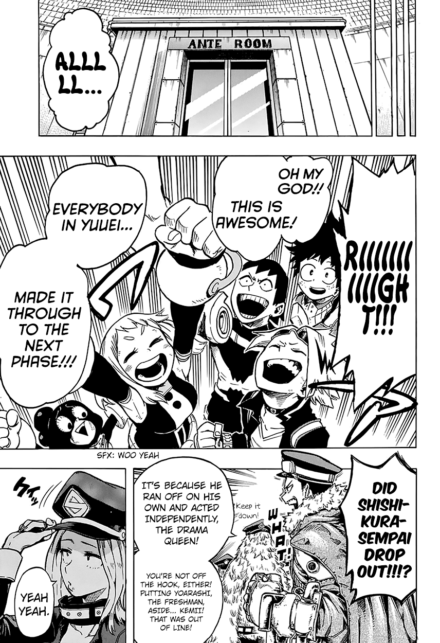 Boku no Hero Academia Chapter 108 page 20 - Chapter 108: Rush!