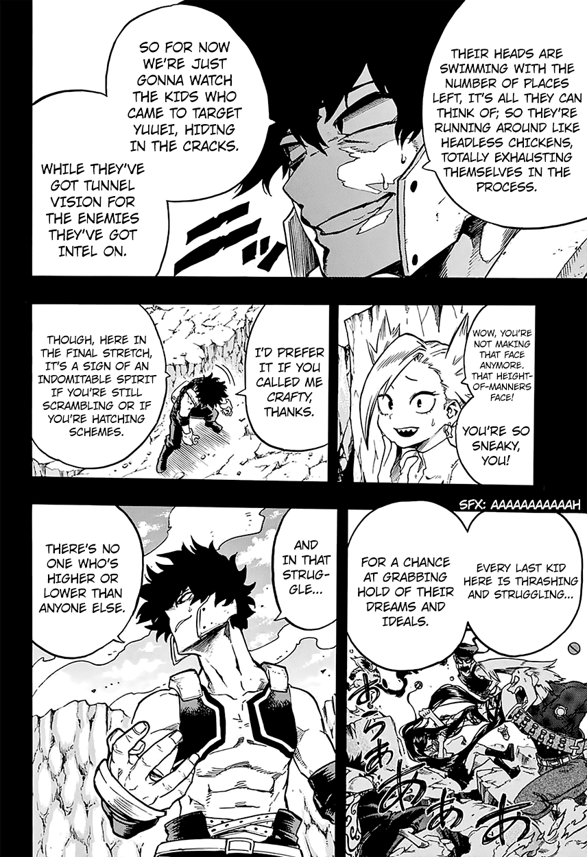 Boku no Hero Academia Chapter 108 page 5 - Chapter 108: Rush!