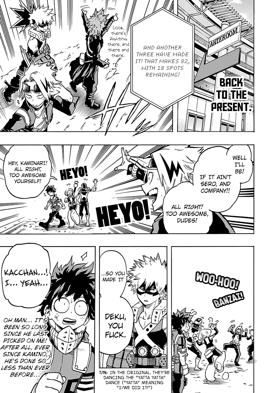 Boku no Hero Academia Chapter 108 page 6 - Chapter 108: Rush!