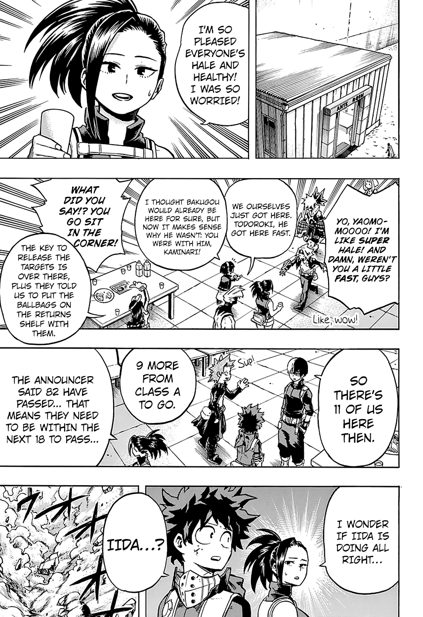 Boku no Hero Academia Chapter 108 page 8 - Chapter 108: Rush!