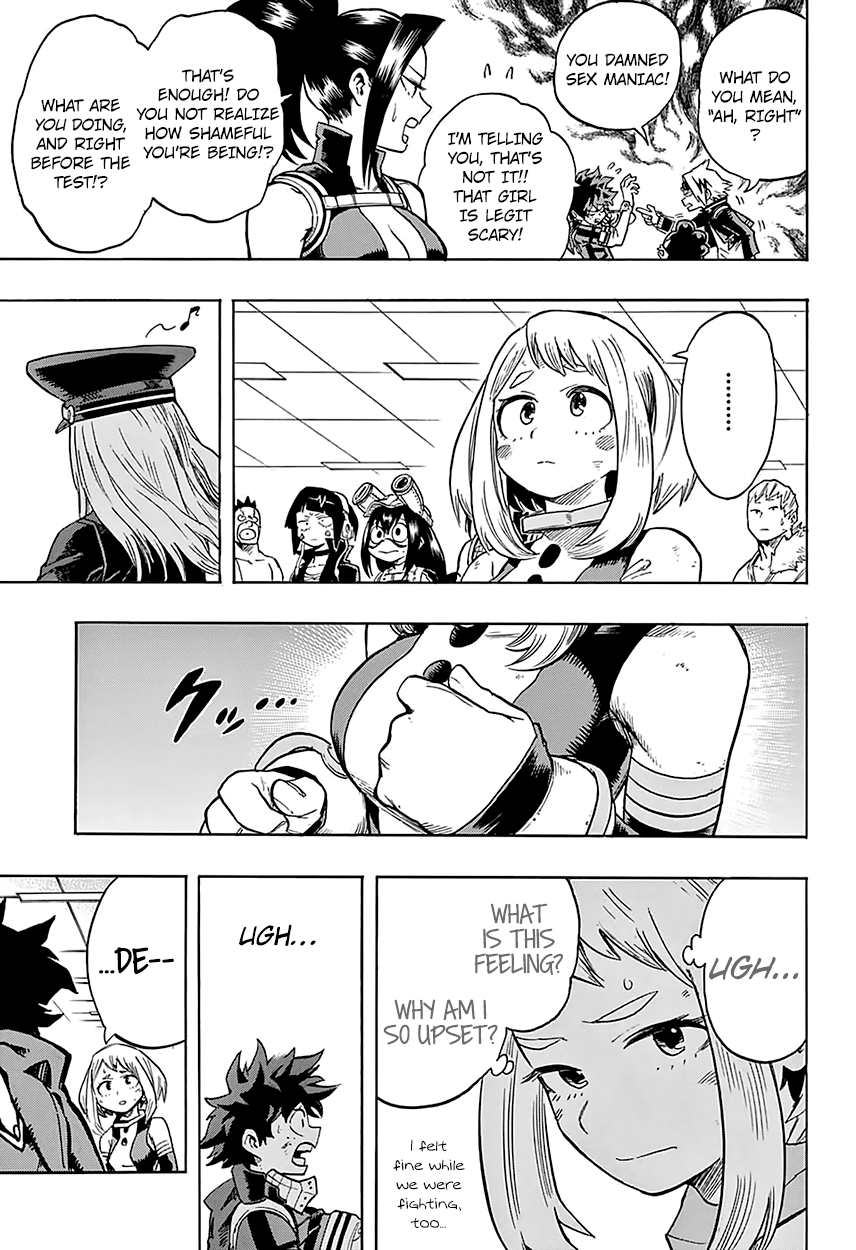 Boku no Hero Academia Chapter 109 page 12 - Chapter 109: Rescue Exercise