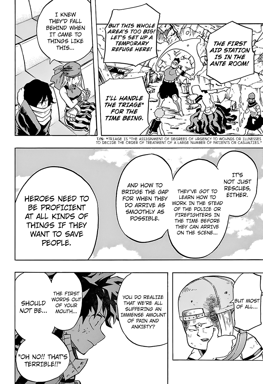 Boku no Hero Academia Chapter 109 page 17 - Chapter 109: Rescue Exercise