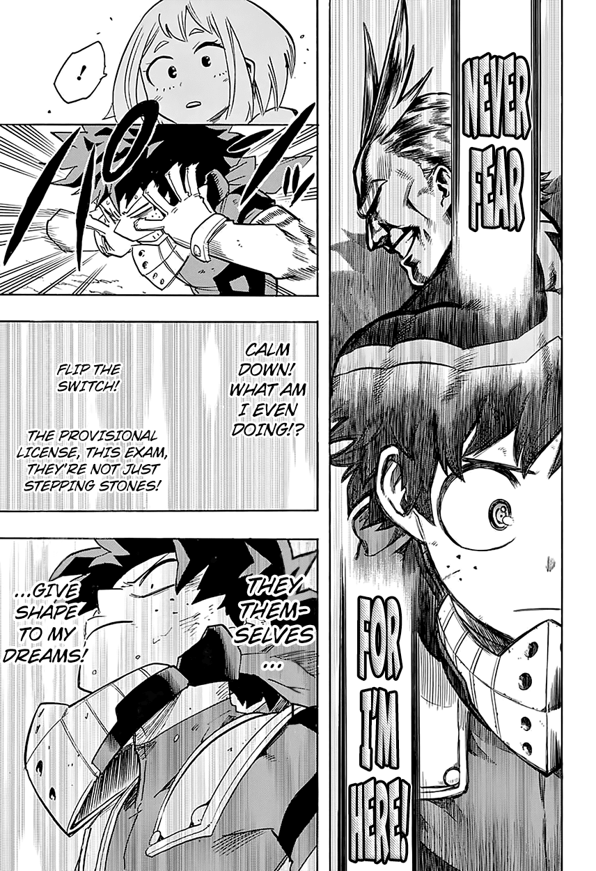 Boku no Hero Academia Chapter 109 page 18 - Chapter 109: Rescue Exercise