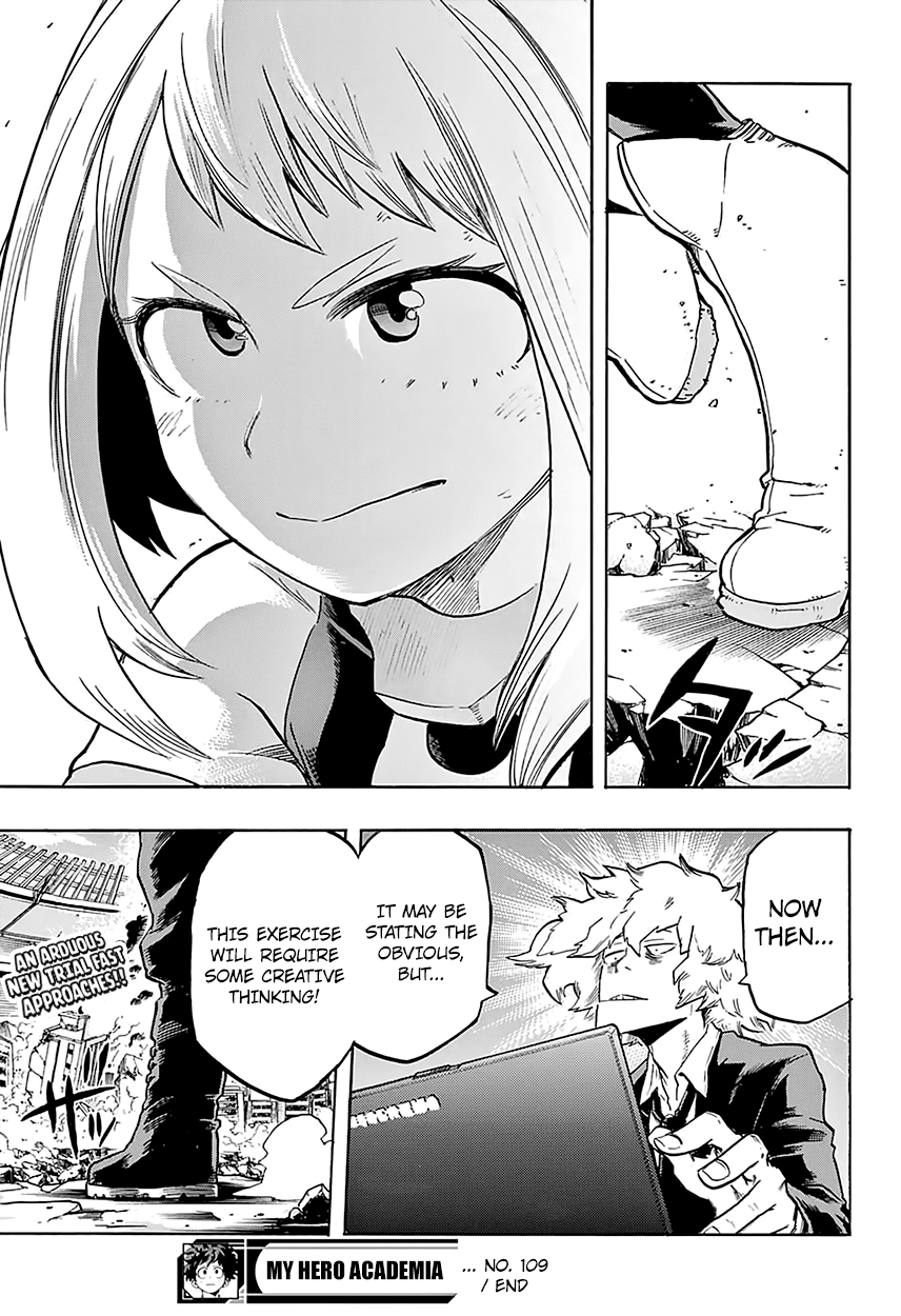Boku no Hero Academia Chapter 109 page 22 - Chapter 109: Rescue Exercise