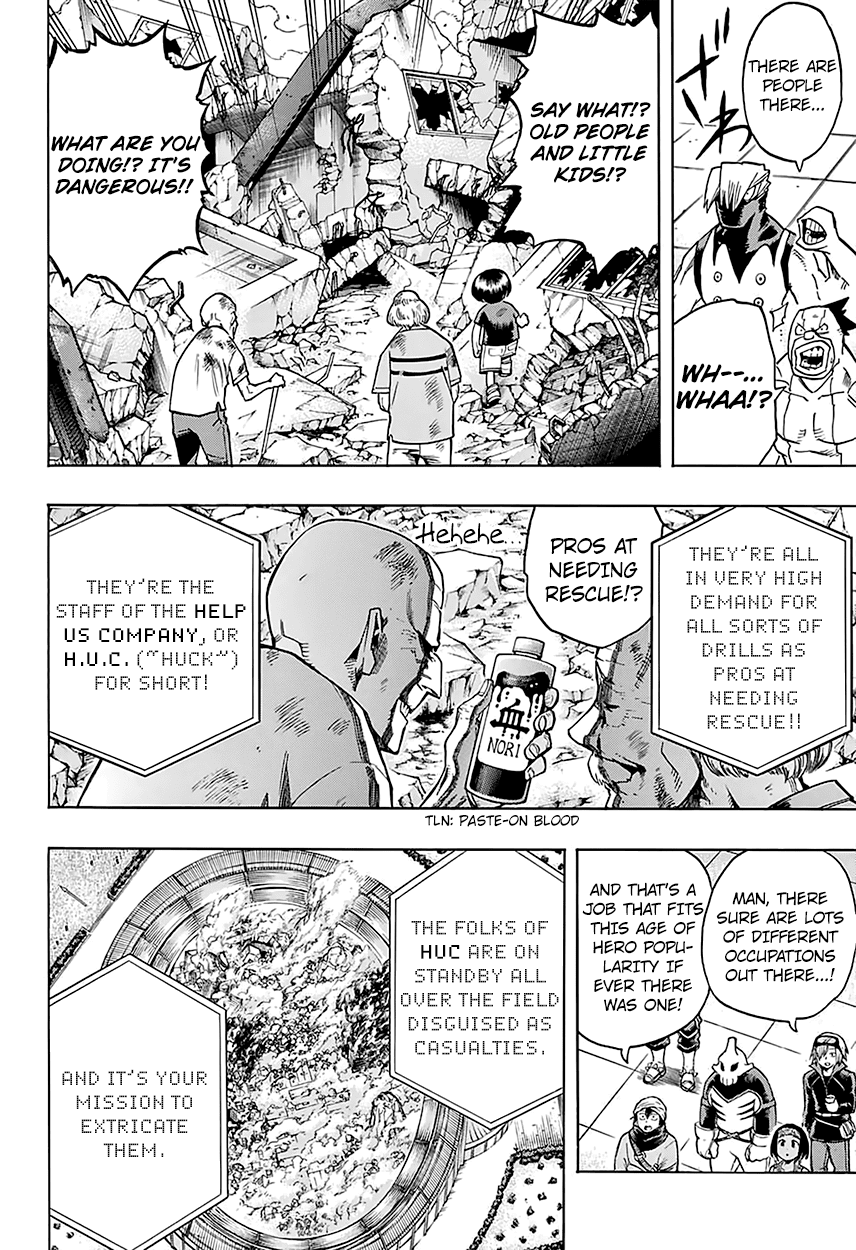 Boku no Hero Academia Chapter 109 page 5 - Chapter 109: Rescue Exercise