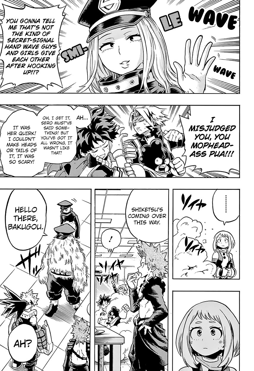 Boku no Hero Academia Chapter 109 page 8 - Chapter 109: Rescue Exercise