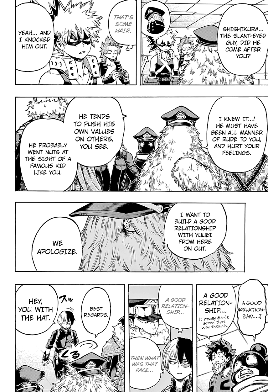 Boku no Hero Academia Chapter 109 page 9 - Chapter 109: Rescue Exercise