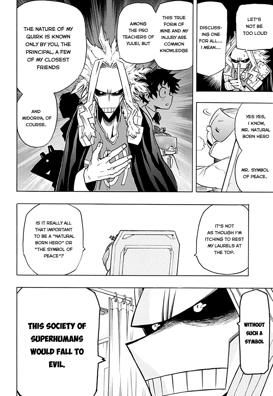 Boku no Hero Academia Chapter 11 page 10 - Chapter 11: Bakugo's Starting Line