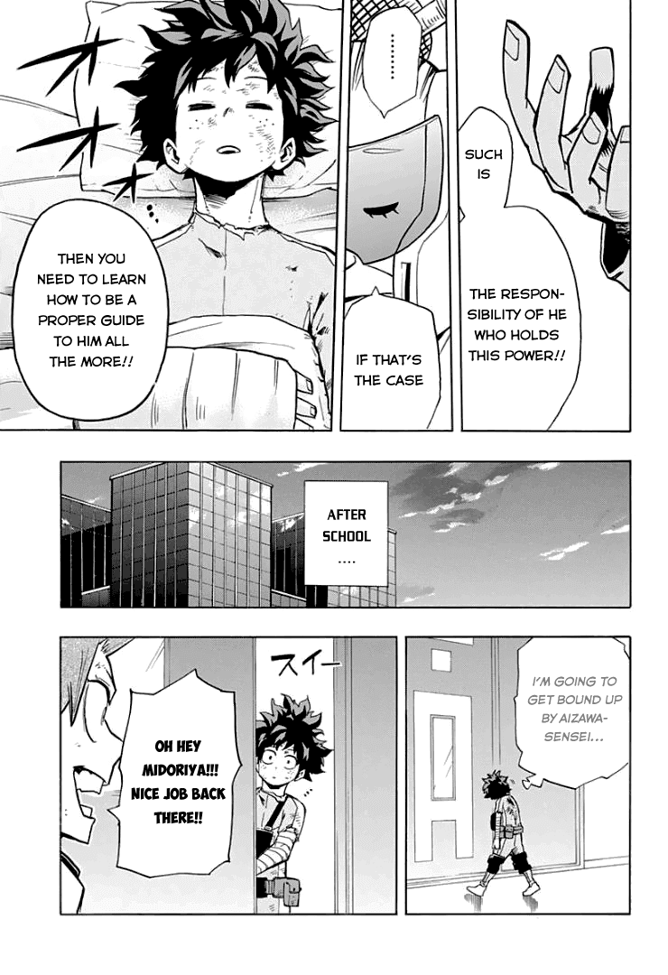 Boku no Hero Academia Chapter 11 page 11 - Chapter 11: Bakugo's Starting Line