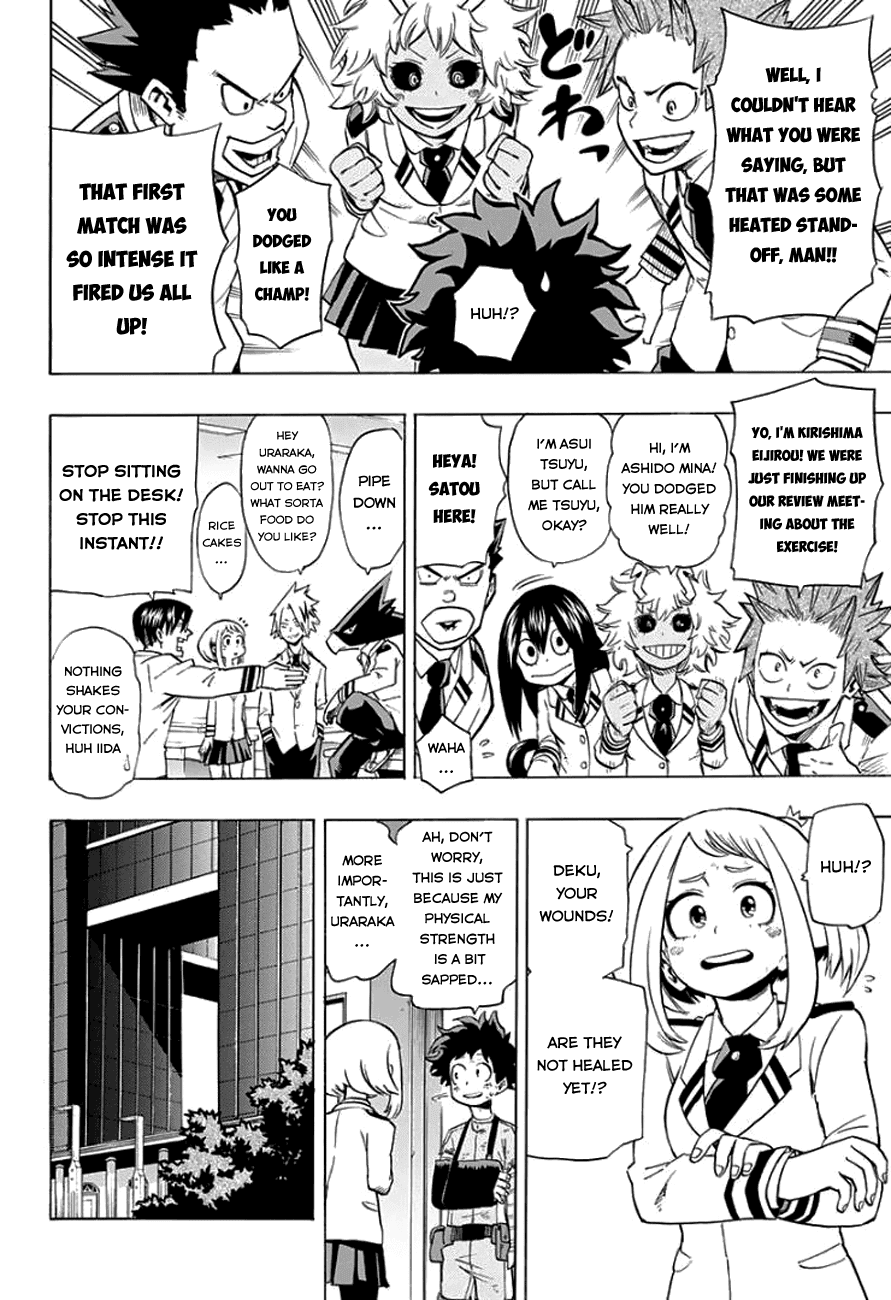 Boku no Hero Academia Chapter 11 page 12 - Chapter 11: Bakugo's Starting Line