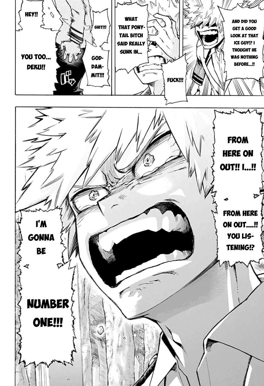 Boku no Hero Academia Chapter 11 page 16 - Chapter 11: Bakugo's Starting Line