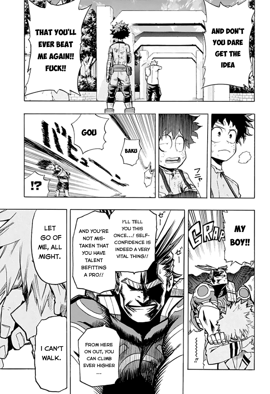Boku no Hero Academia Chapter 11 page 17 - Chapter 11: Bakugo's Starting Line