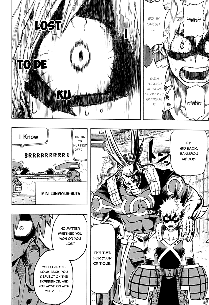 Boku no Hero Academia Chapter 11 page 2 - Chapter 11: Bakugo's Starting Line