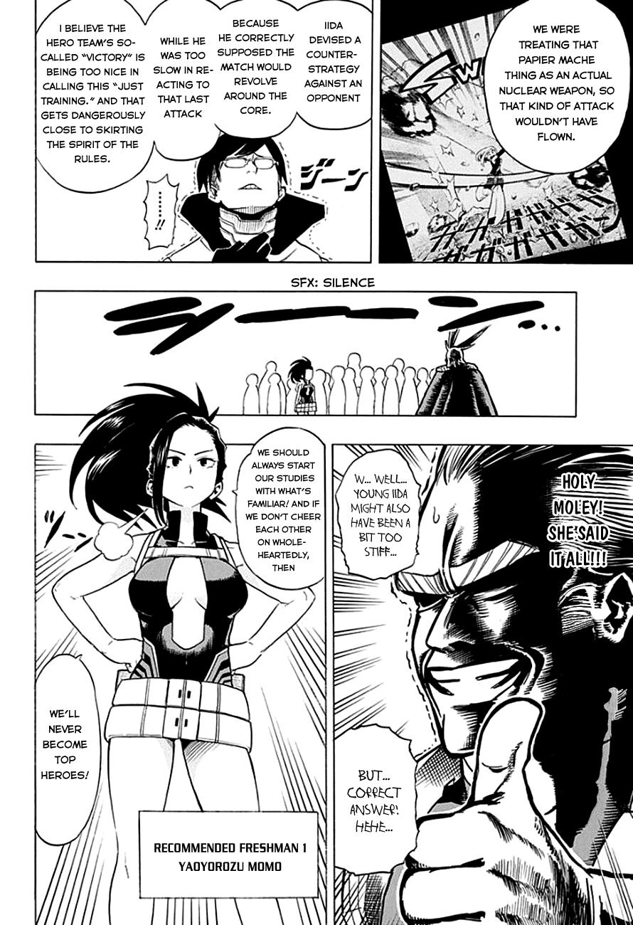 Boku no Hero Academia Chapter 11 page 4 - Chapter 11: Bakugo's Starting Line