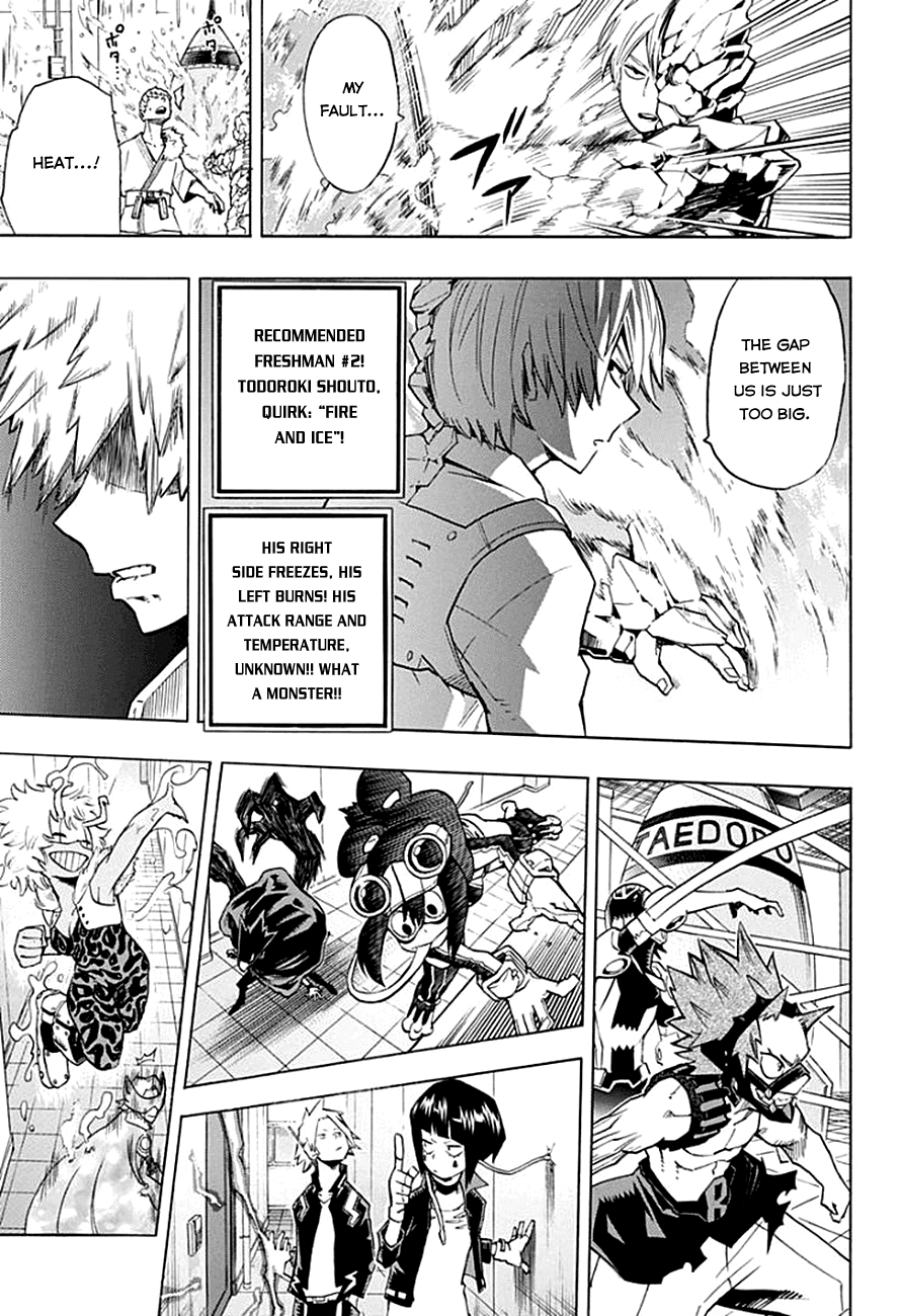 Boku no Hero Academia Chapter 11 page 7 - Chapter 11: Bakugo's Starting Line