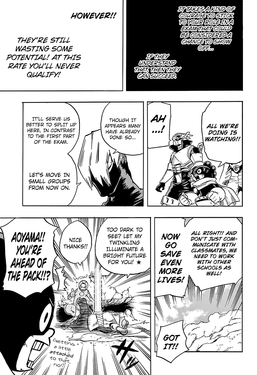 Boku no Hero Academia Chapter 110 page 10 - Chapter 110: Rescue Exercise (Cont.)