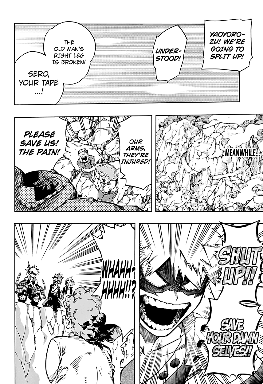 Boku no Hero Academia Chapter 110 page 11 - Chapter 110: Rescue Exercise (Cont.)