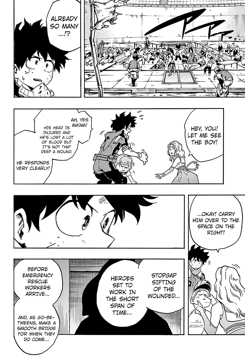 Boku no Hero Academia Chapter 110 page 13 - Chapter 110: Rescue Exercise (Cont.)