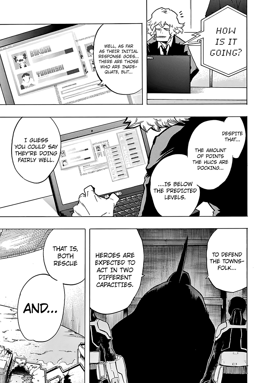 Boku no Hero Academia Chapter 110 page 14 - Chapter 110: Rescue Exercise (Cont.)