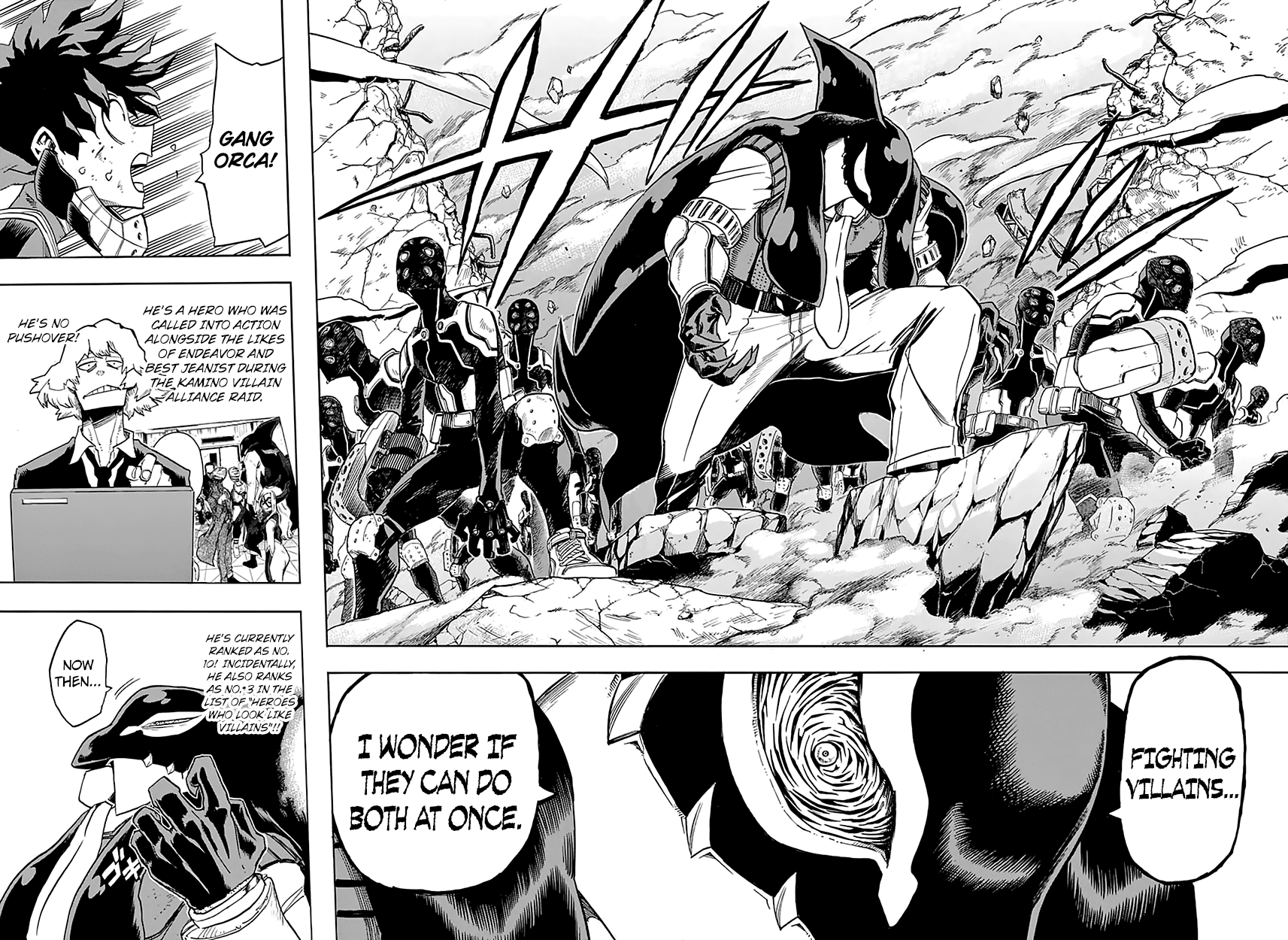 Boku no Hero Academia Chapter 110 page 17 - Chapter 110: Rescue Exercise (Cont.)