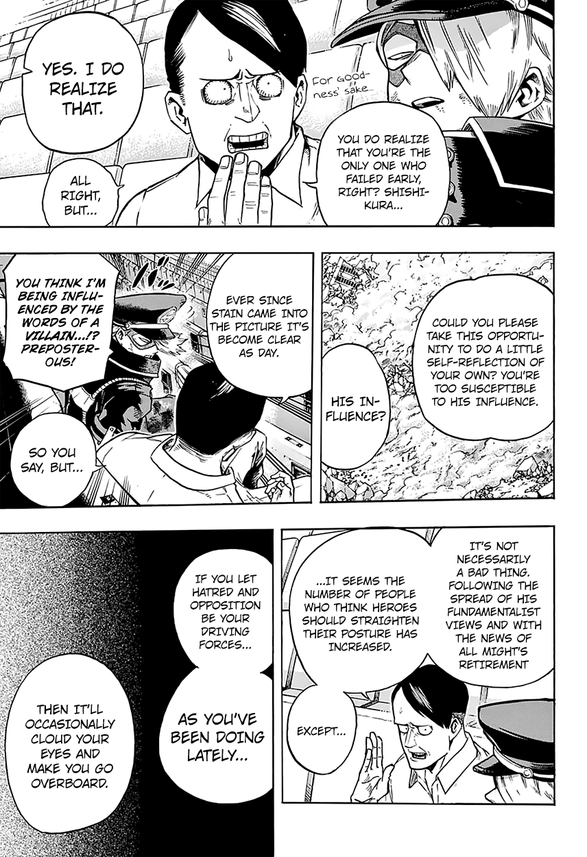 Boku no Hero Academia Chapter 110 page 6 - Chapter 110: Rescue Exercise (Cont.)