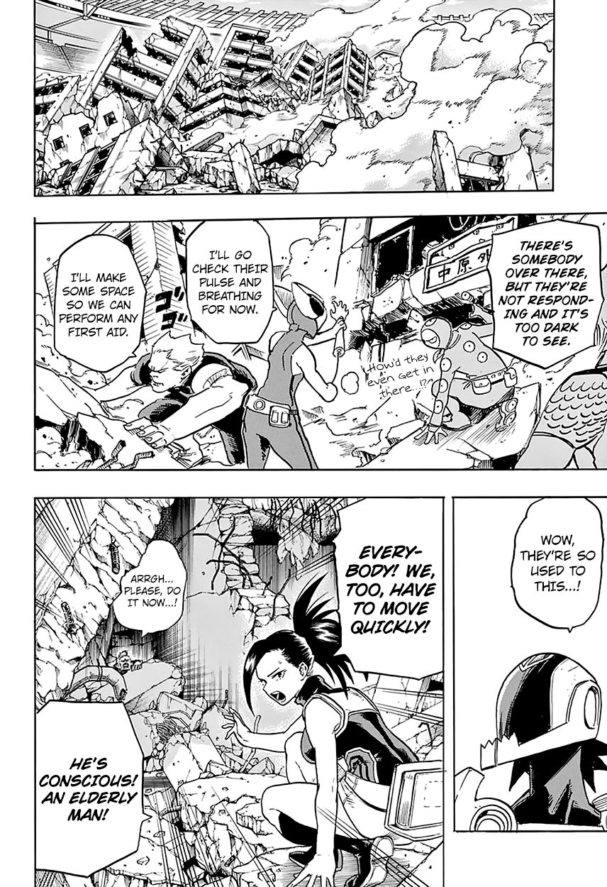 Boku no Hero Academia Chapter 110 page 7 - Chapter 110: Rescue Exercise (Cont.)