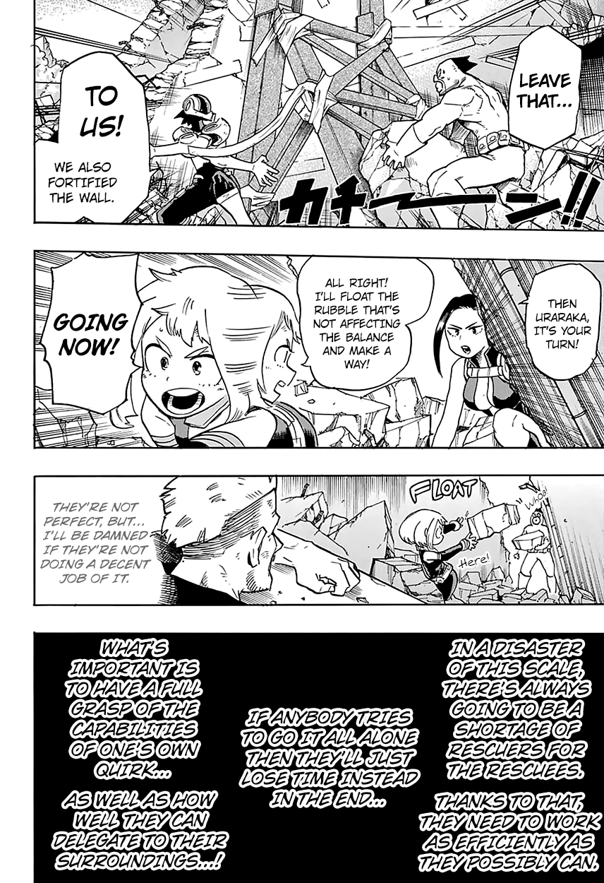 Boku no Hero Academia Chapter 110 page 9 - Chapter 110: Rescue Exercise (Cont.)