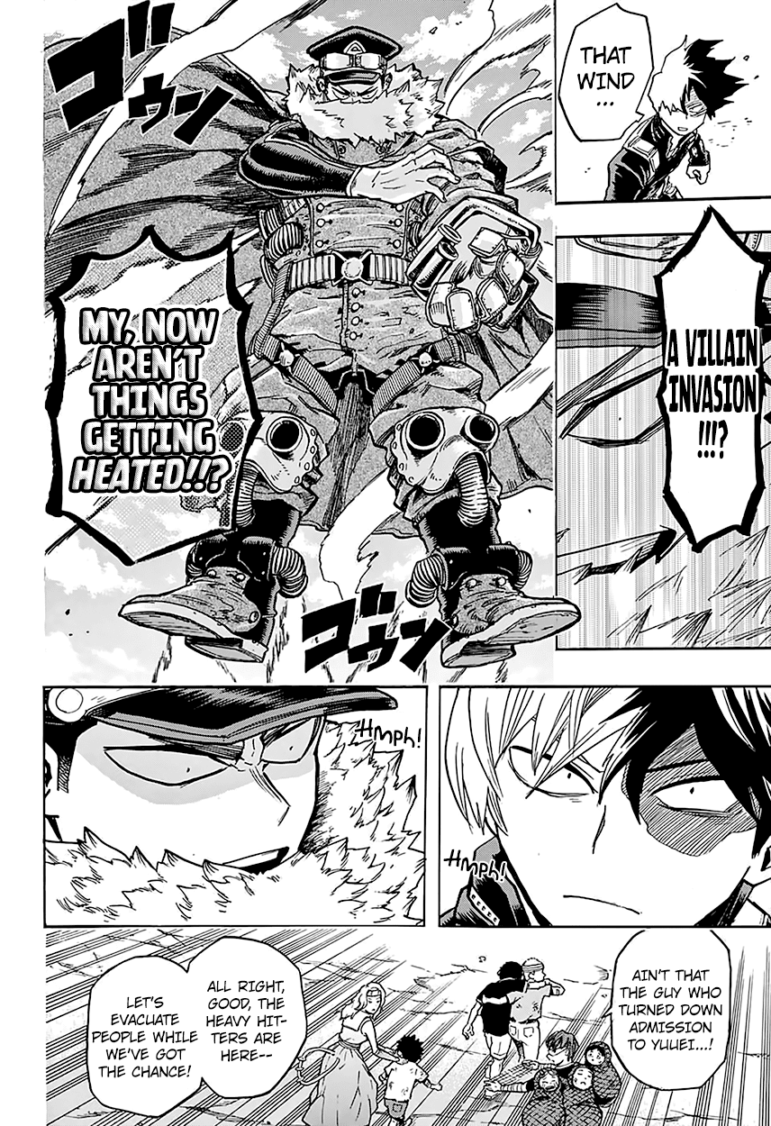 Boku no Hero Academia Chapter 111 page 11 - Chapter 111: A Smoldering Start