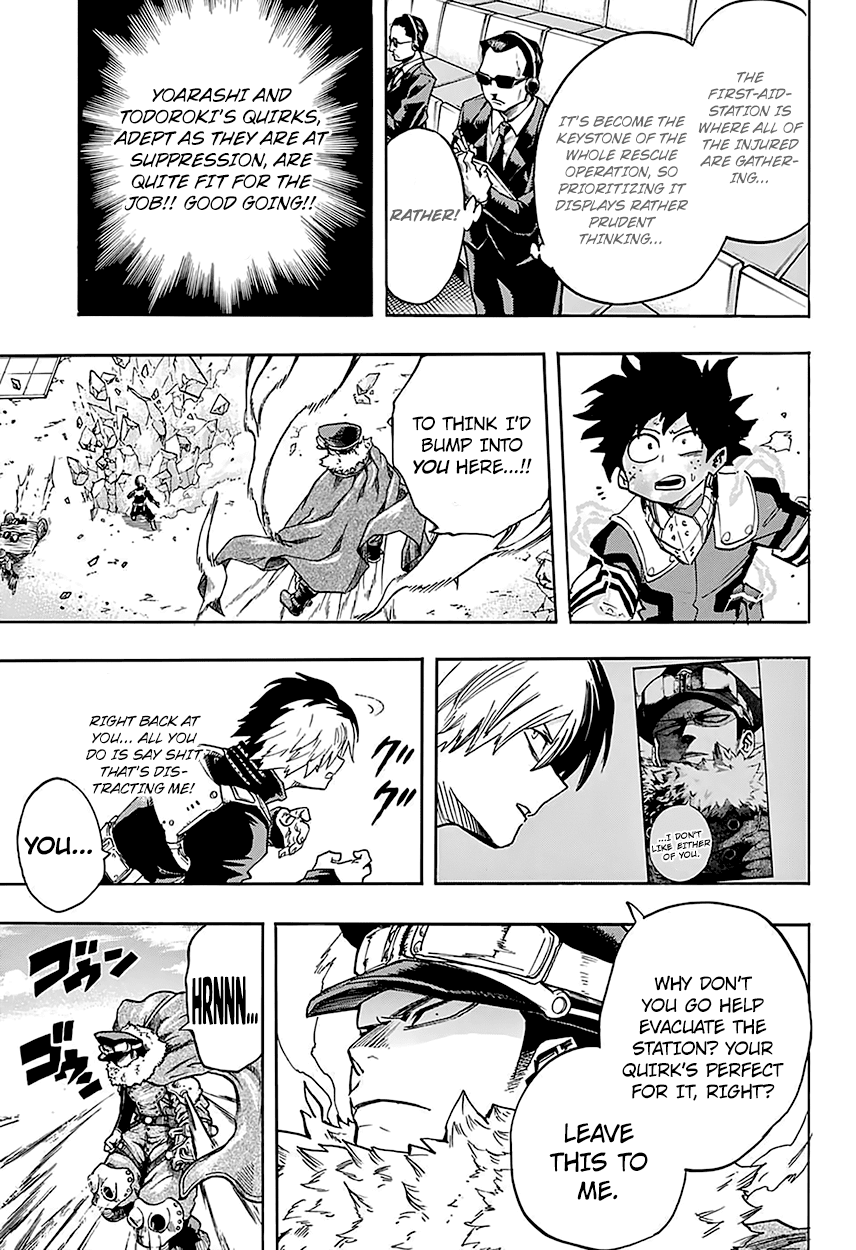 Boku no Hero Academia Chapter 111 page 12 - Chapter 111: A Smoldering Start
