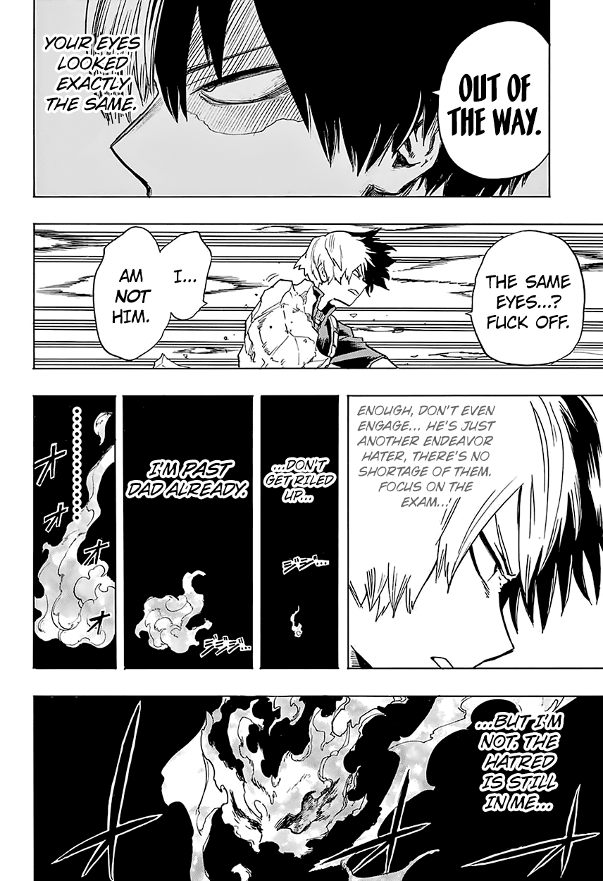 Boku no Hero Academia Chapter 111 page 17 - Chapter 111: A Smoldering Start