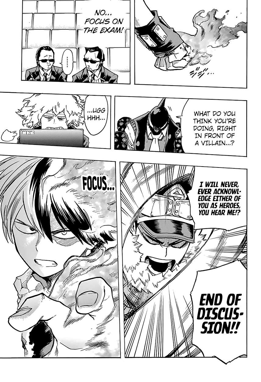 Boku no Hero Academia Chapter 111 page 18 - Chapter 111: A Smoldering Start