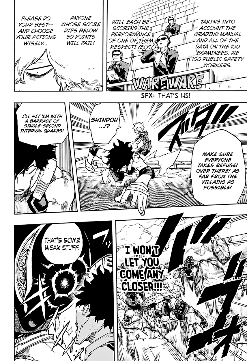 Boku no Hero Academia Chapter 111 page 7 - Chapter 111: A Smoldering Start