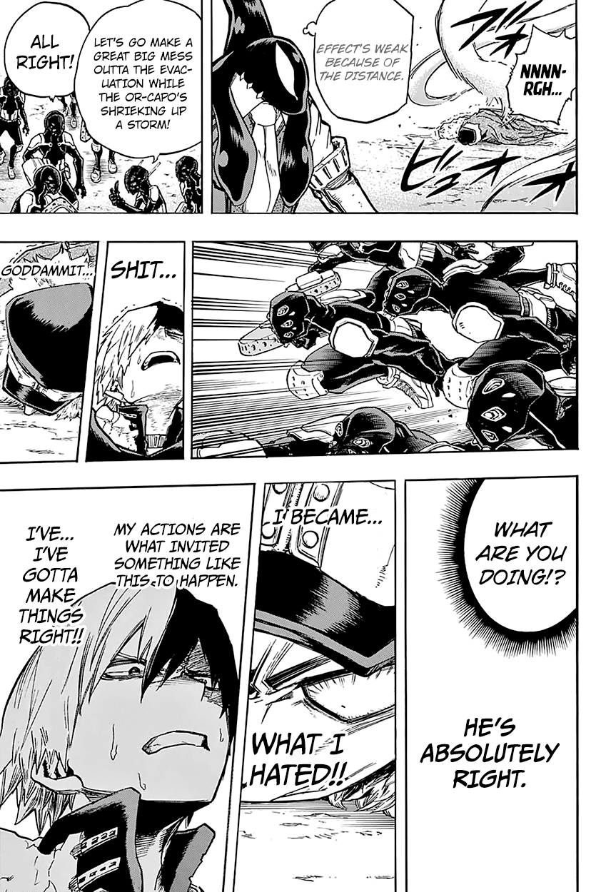 Boku no Hero Academia Chapter 112 page 14 - Chapter 112: What the Hell Are You Doing