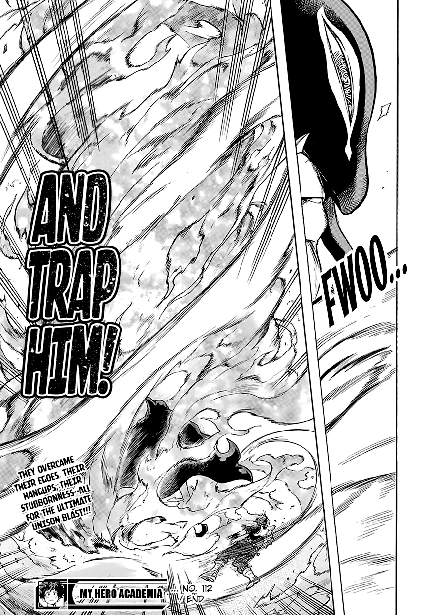 Boku no Hero Academia Chapter 112 page 18 - Chapter 112: What the Hell Are You Doing