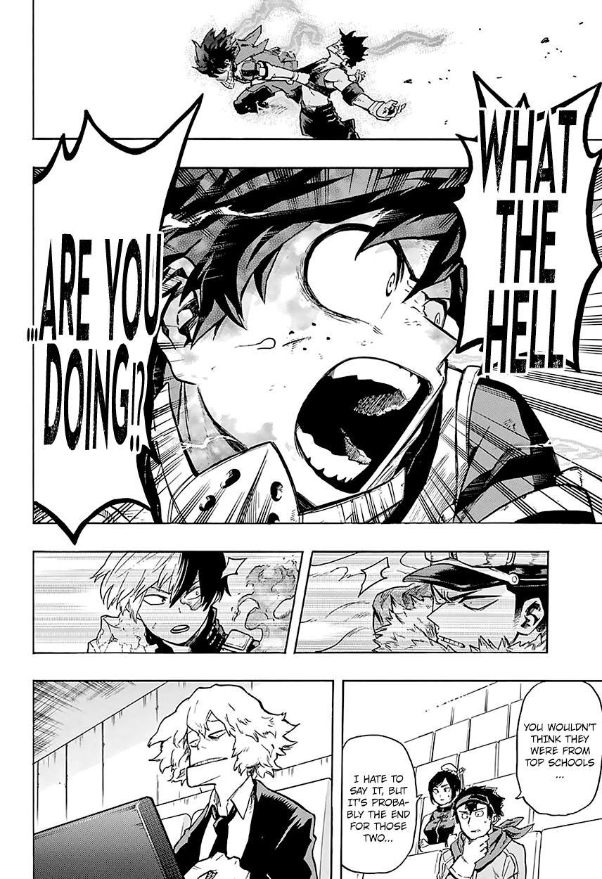 Boku no Hero Academia Chapter 112 page 9 - Chapter 112: What the Hell Are You Doing