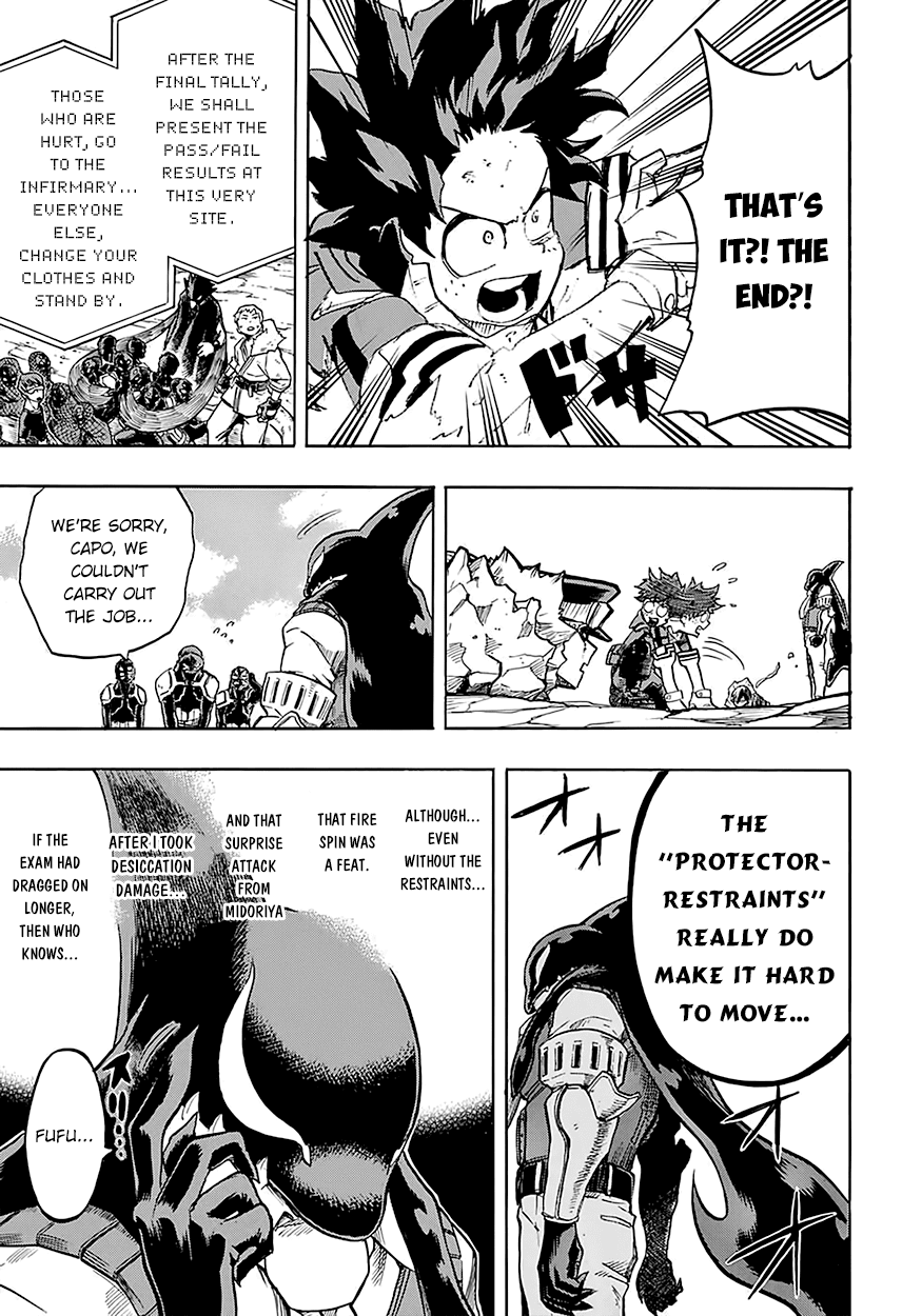 Boku no Hero Academia Chapter 113 page 16 - Chapter 113: Aftermath of the Exam