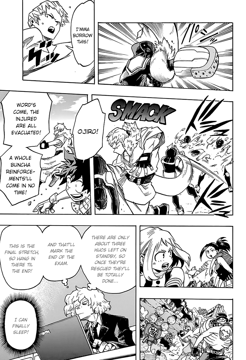 Boku no Hero Academia Chapter 113 page 8 - Chapter 113: Aftermath of the Exam