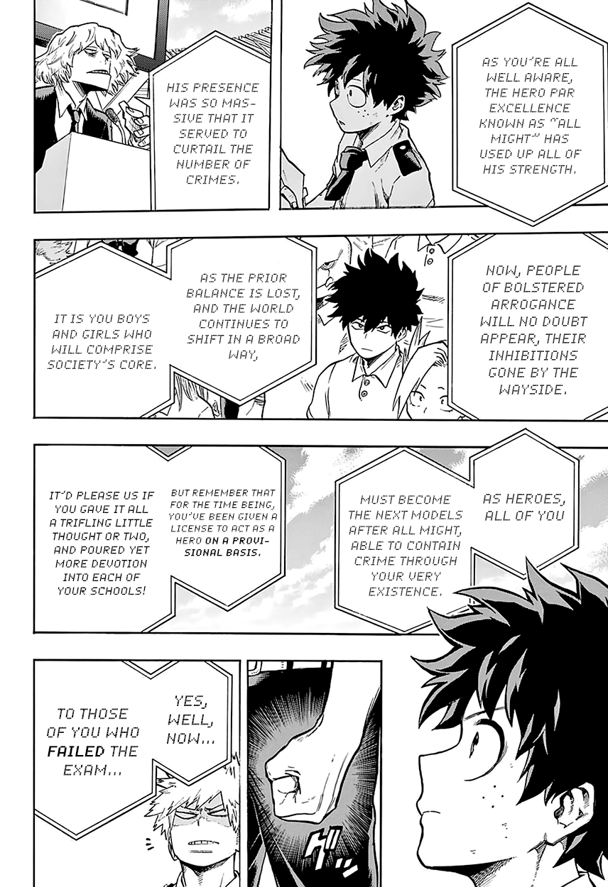 Boku no Hero Academia Chapter 114 page 12 - Chapter 114: Aftermath of the Results