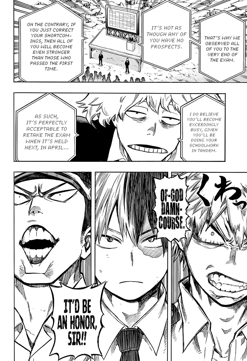 Boku no Hero Academia Chapter 114 page 14 - Chapter 114: Aftermath of the Results